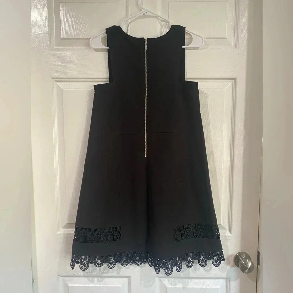 Yoana Baraschi Black Dress Sleeveless Stretchy Cocktail Designer Luxury Small - Picture 8 of 16